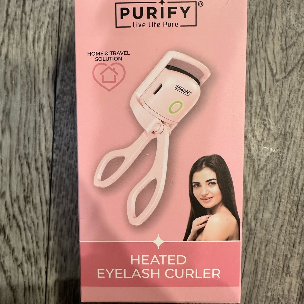 Pink Heated Eyelash Curler